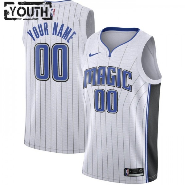 Orlando Magic Trikot Benutzerdefinierte Nike 2022-23 Association Edition Swingman - Kinder